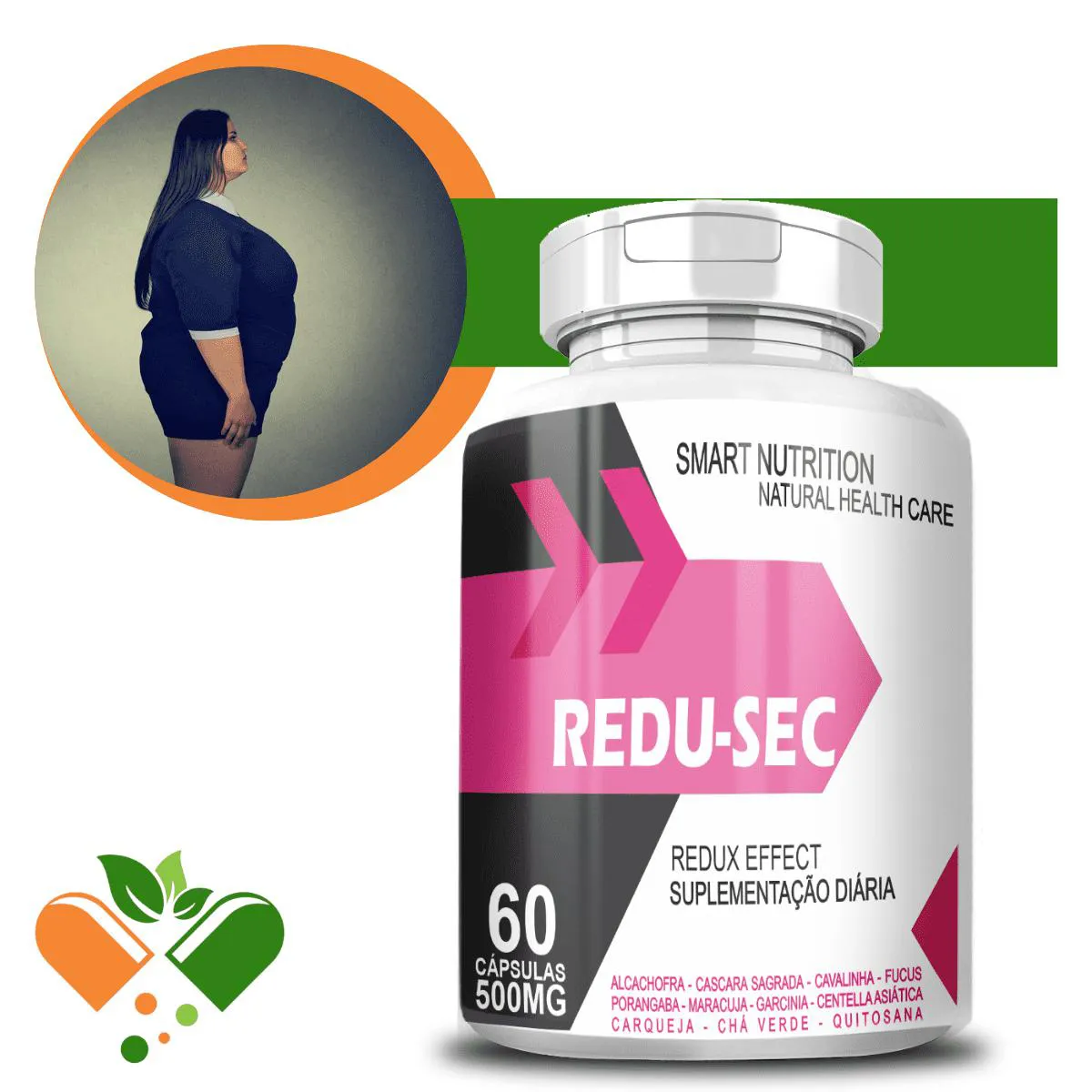 REDU-SEC 500MG 60 CáPSULAS - Escorrega o Preço