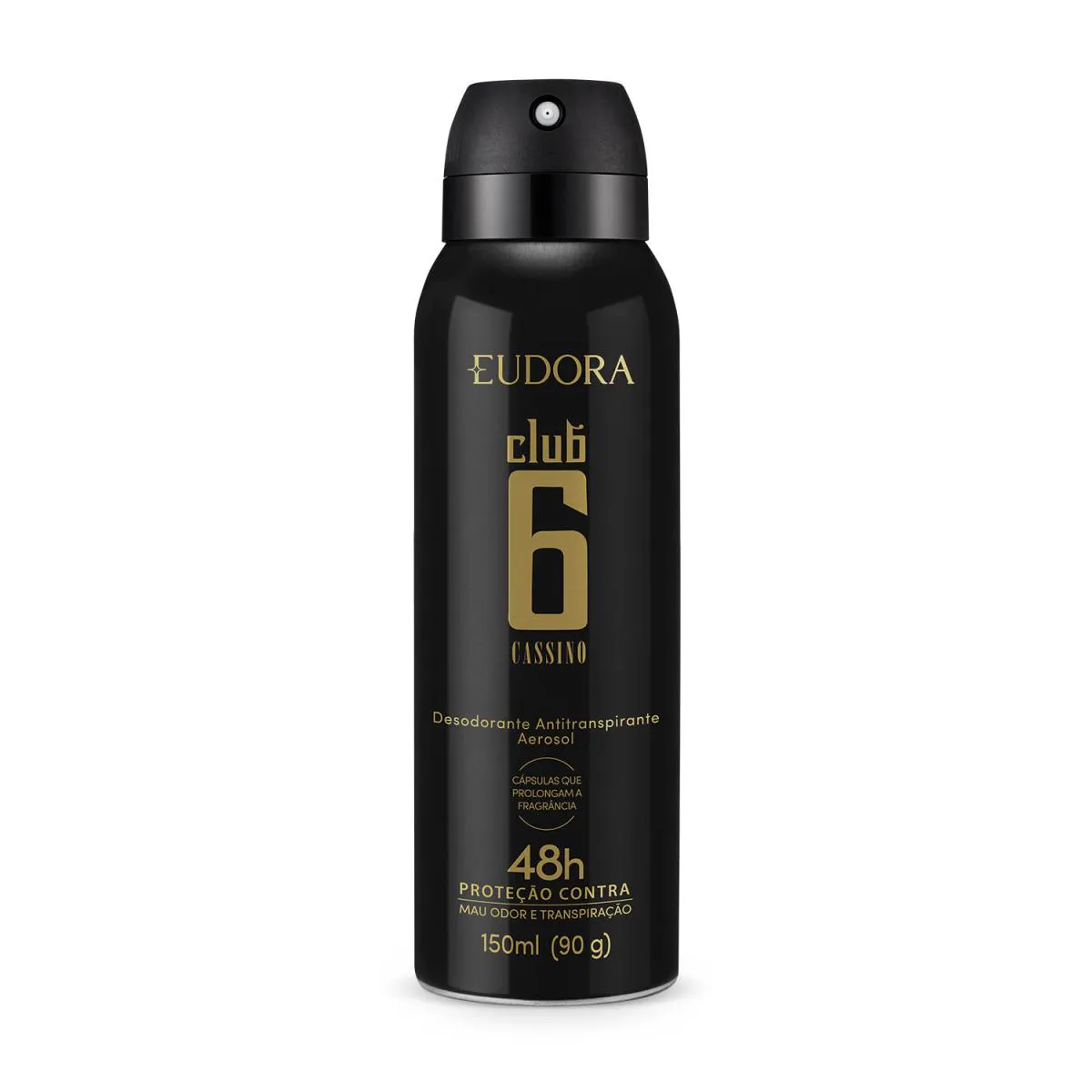 Eudora Club 6 Cassino Desodorante Antitranspirante 150Ml