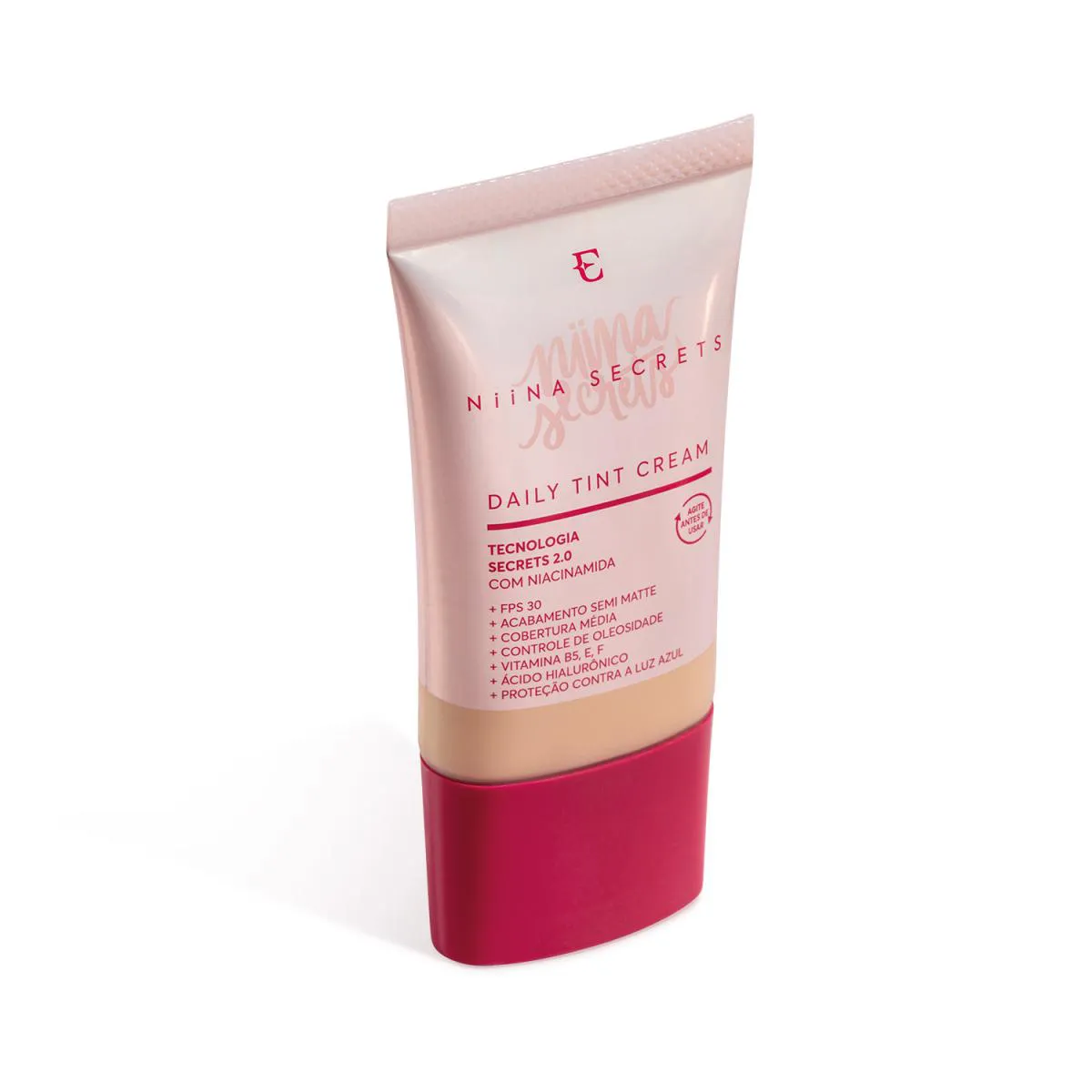 Base Líquida Cor 0 Daily Tint Cream Niina Secrets 25Ml