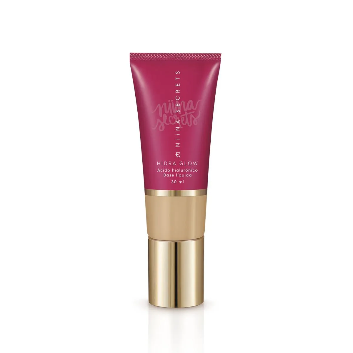 Base Líquida Niina Secrets Hidra Glow Cor 25 30Ml