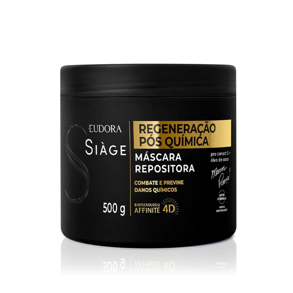 EUDORA SIàGE EXPERT REGENERAçãO PóS-QUíMICA MáSCARA REPOSITORA 500G