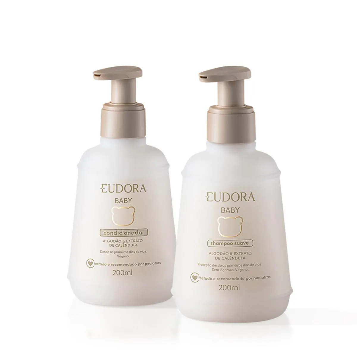COMBO EUDORA BABY: SHAMPOO 200ML + CONDICIONADOR 200ML