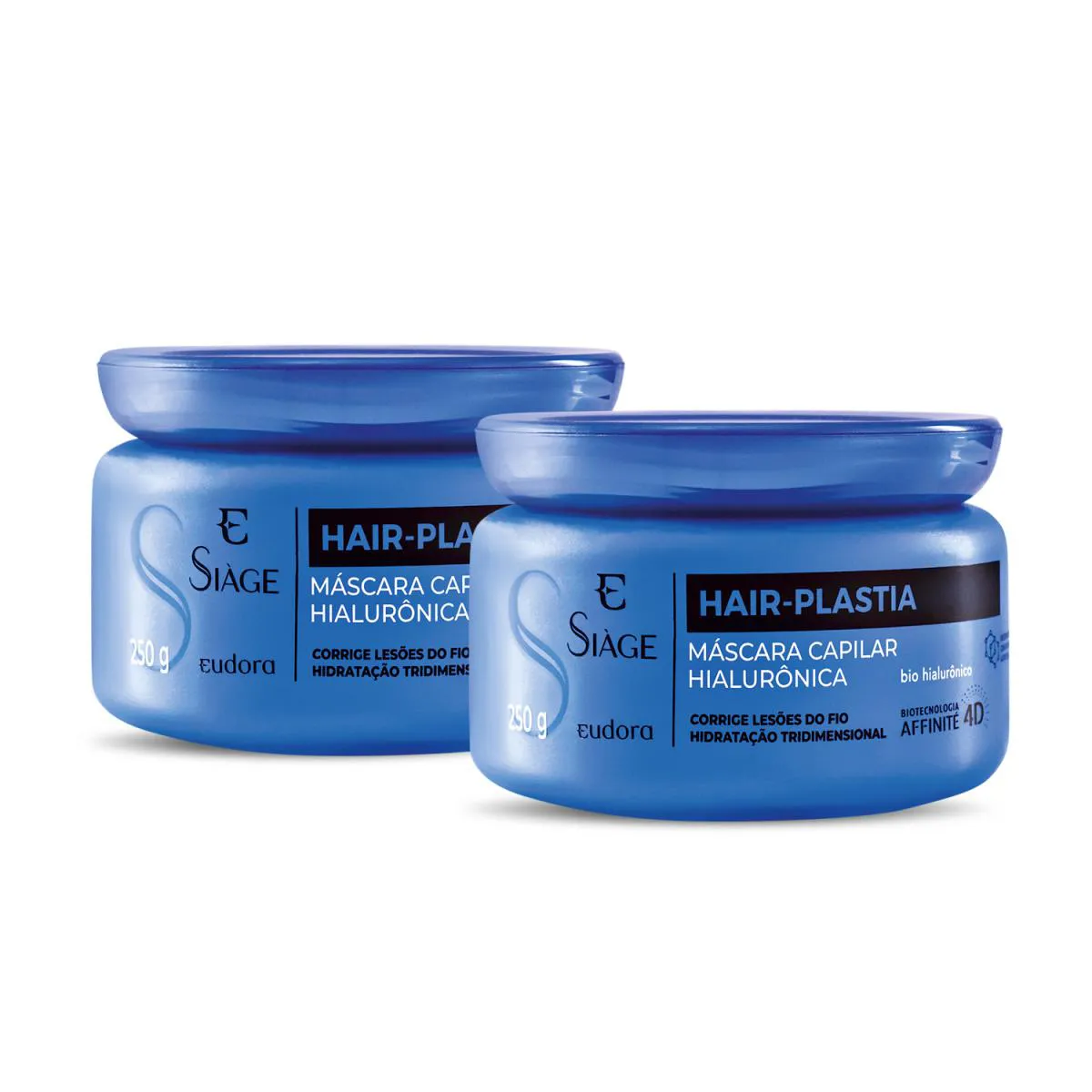 Eudora Kit Máscara Capilar Siáge Hair-Plastia 250G (2 Itens)
