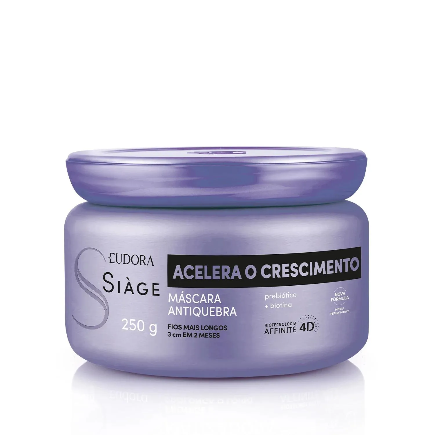 Eudora Máscara Capilar Siàge Acelera O Crescimento 250G