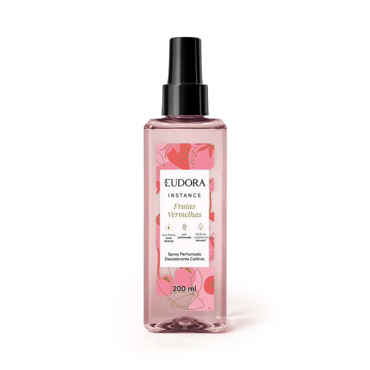 Eudora Instance Frutas Vermelhas Spray Perfumado 200Ml