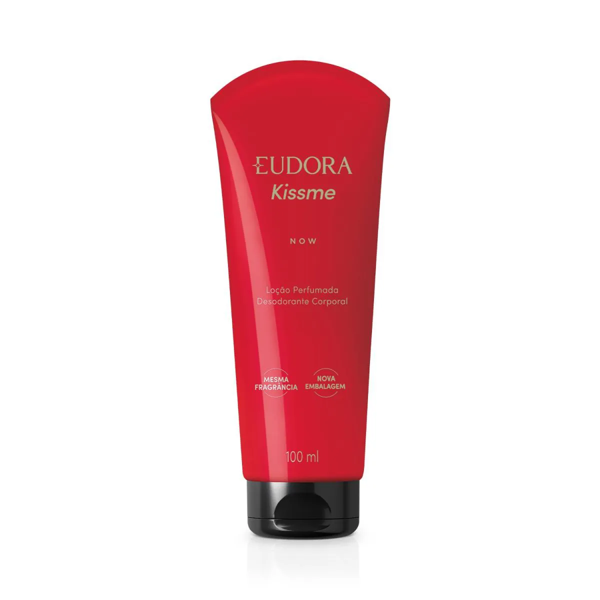 Eudora Loção Hidratante Desodorante Corporal Kiss Me Now 100Ml