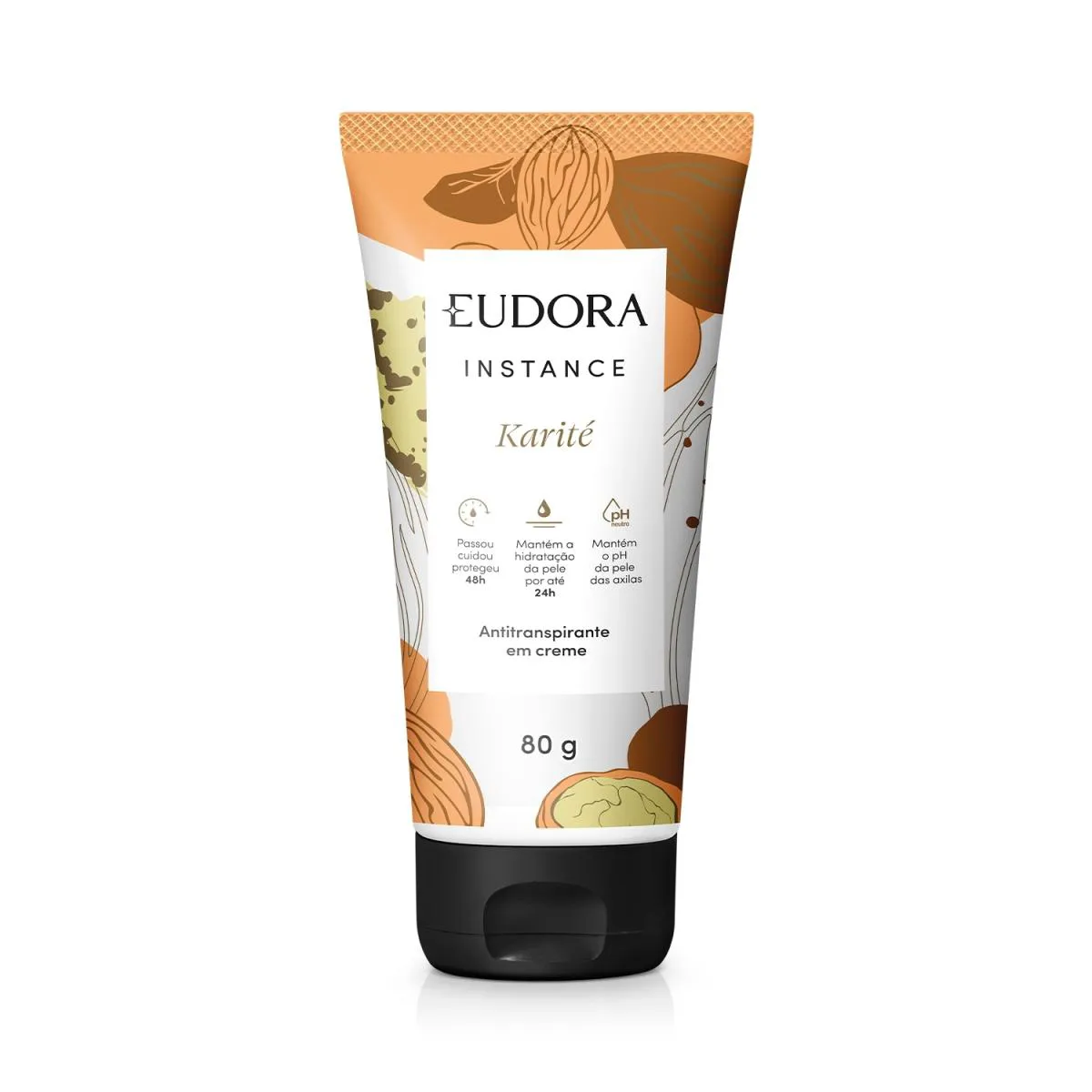 Eudora Instance Desodorante Em Creme Karité 80G