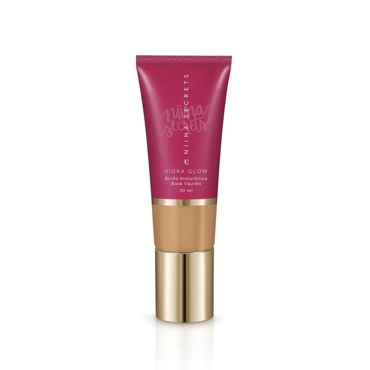 Eudora Base Líquida Niina Secrets Hidra Glow Cor 35 30Ml