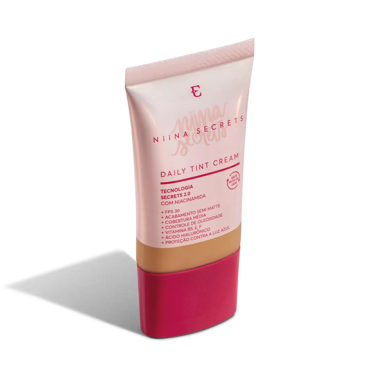Eudora Niina Secrets Daily Tint Cream Base Líquida Cor 60 25Ml