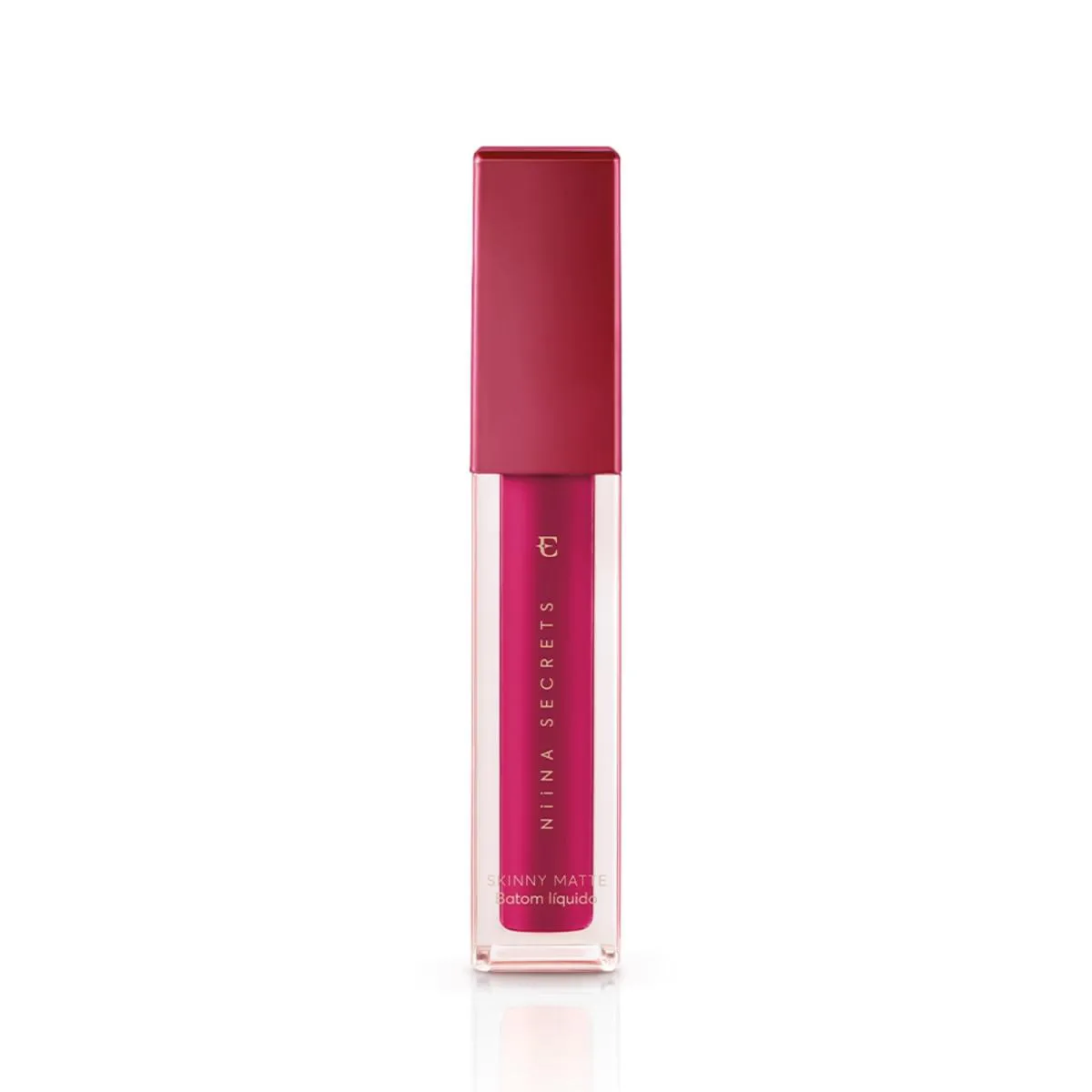 Batom Mate Eudora Niina Secrets Skinny Pink Peônia 5Ml