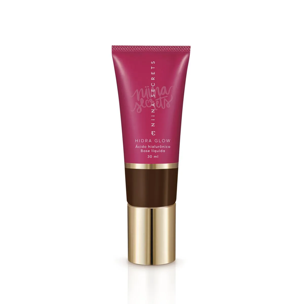 Base Líquida Niina Secrets Hidra Glow Cor 100 30Ml
