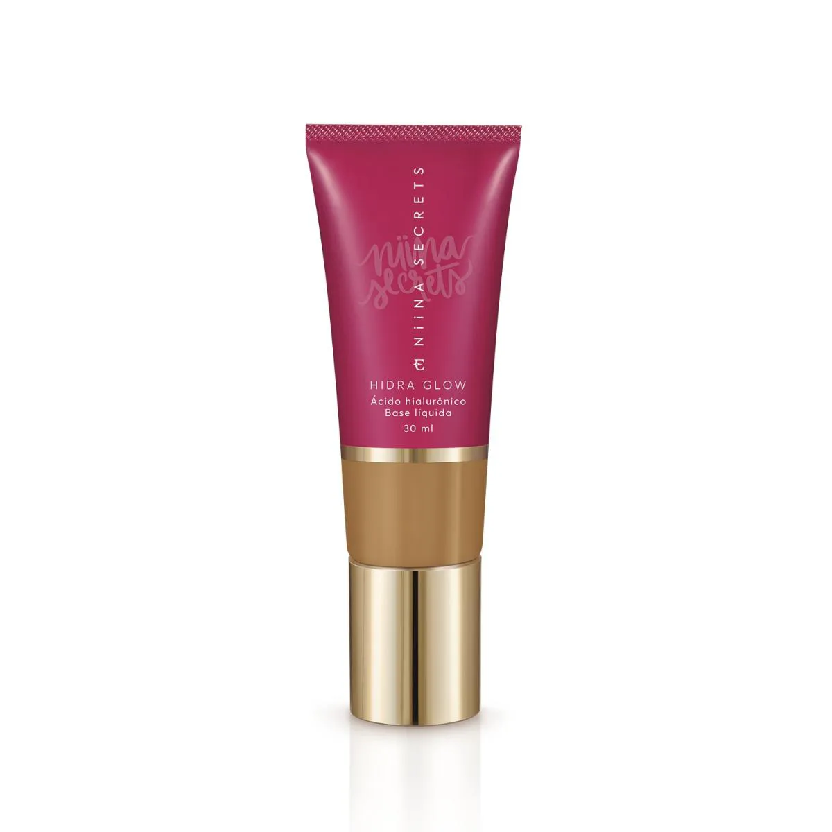 Base Líquida Niina Secrets Hidra Glow Cor 65 30Ml