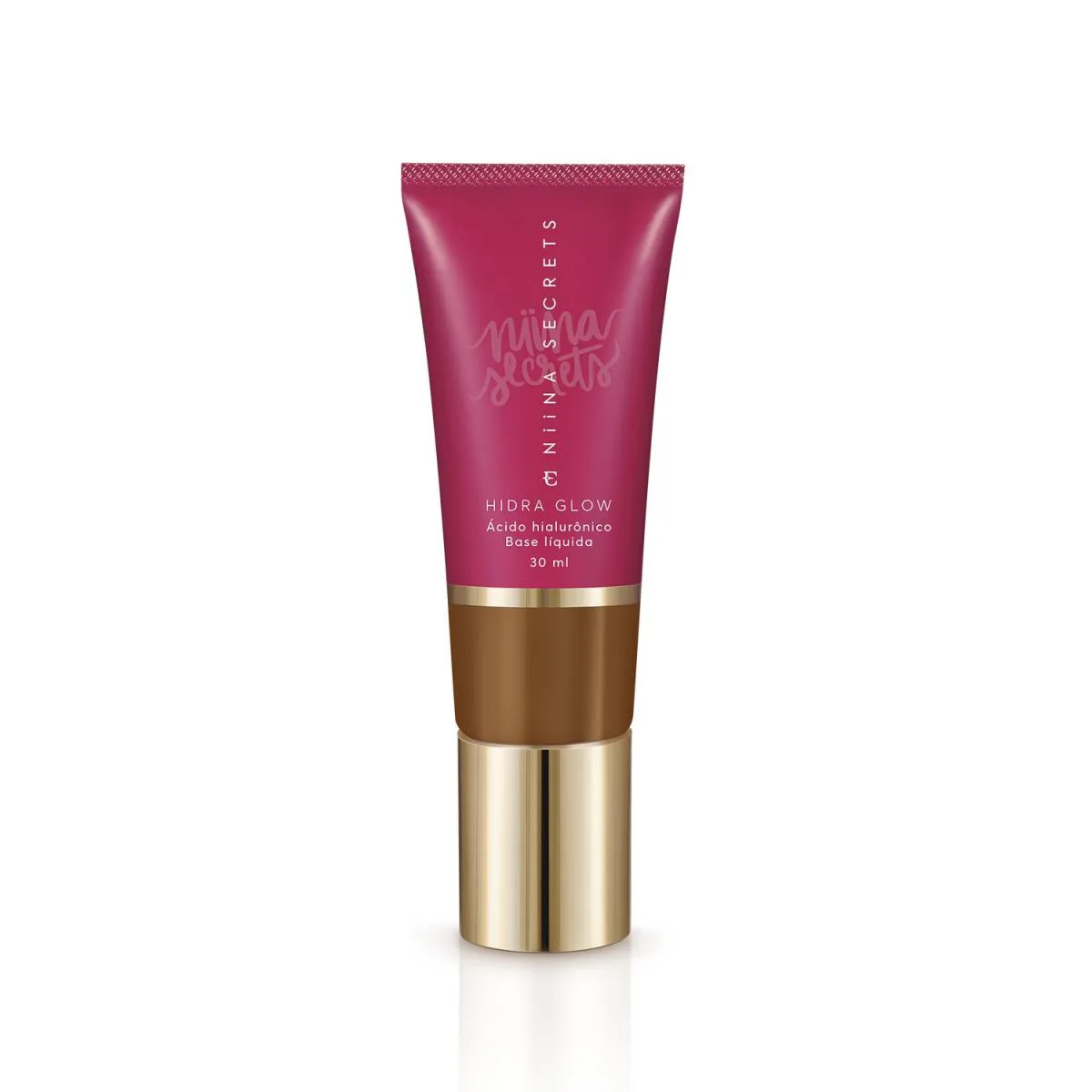Base Líquida Niina Secrets Hidra Glow Cor 80 30Ml