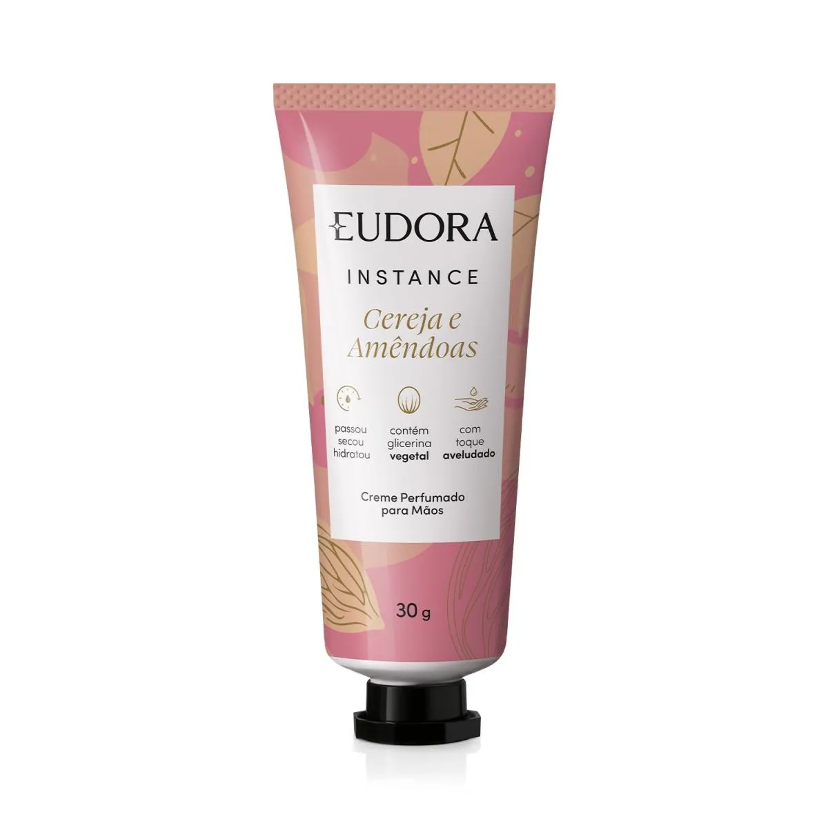 Creme Perfumado Para Mãos Instance Cereja E Amêndoas 30Ml