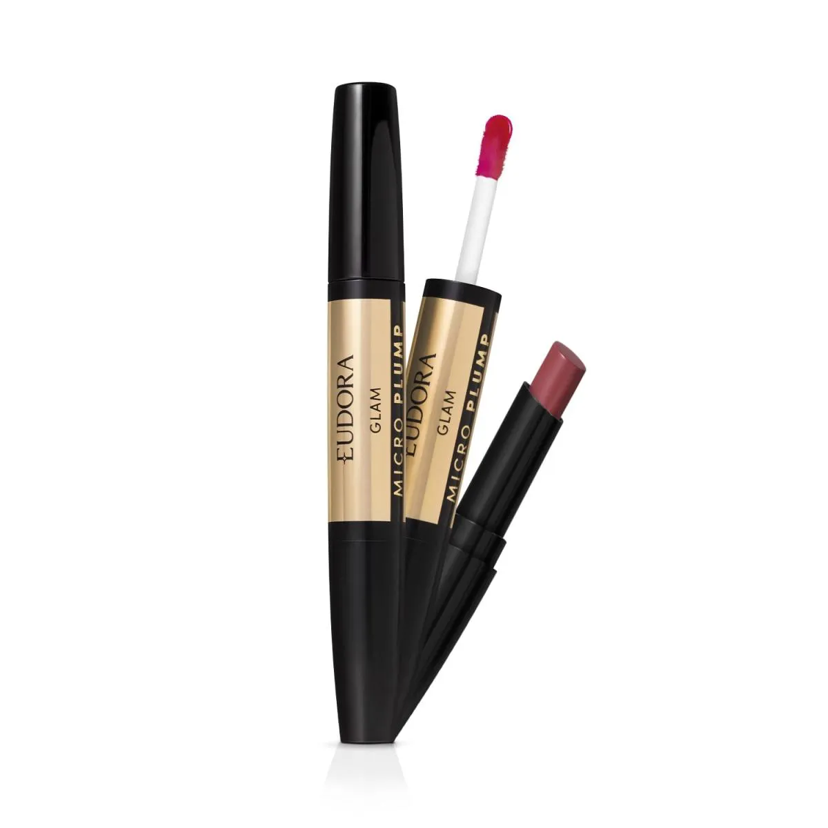 Eudora Glam Micro Plump Batom Duo Malva Essencial 1,8G
