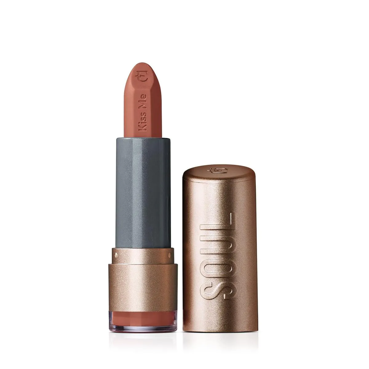 Eudora Batom Soul Kiss Me Efeito Matte Nude Autoral 3,7G