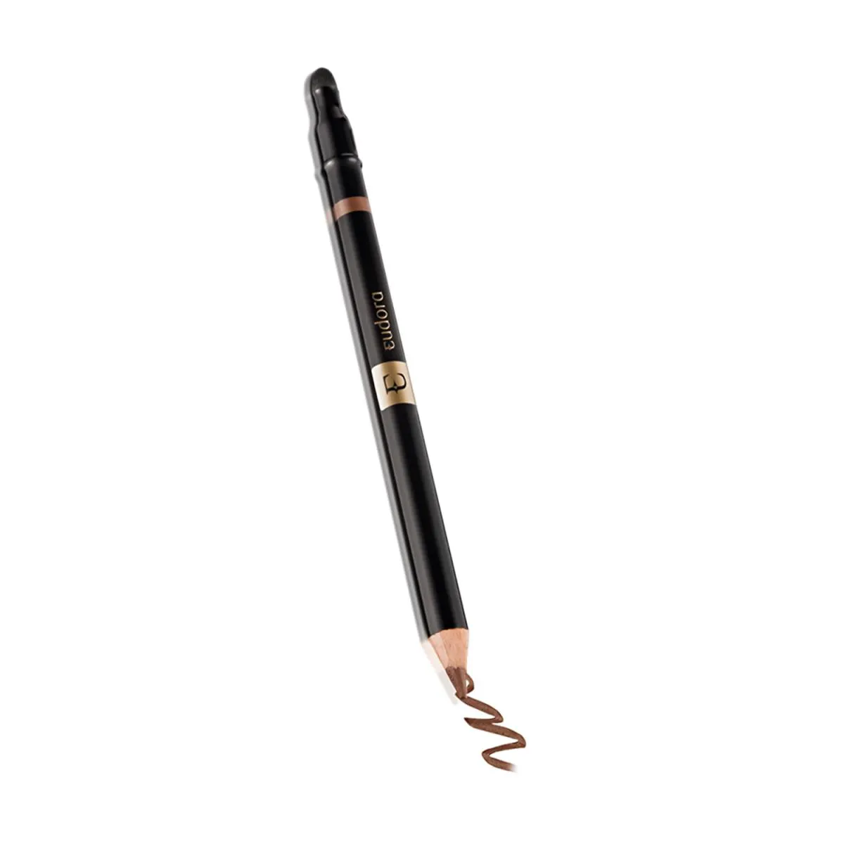 Eudora Glam Lápis Kajal Com Esfumador Marrom Intenso 1,1G