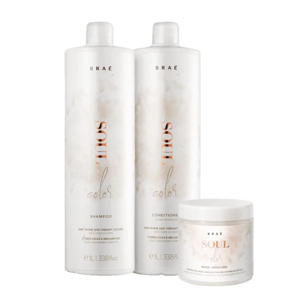 Braé Soul Color Salon (3 Produtos)