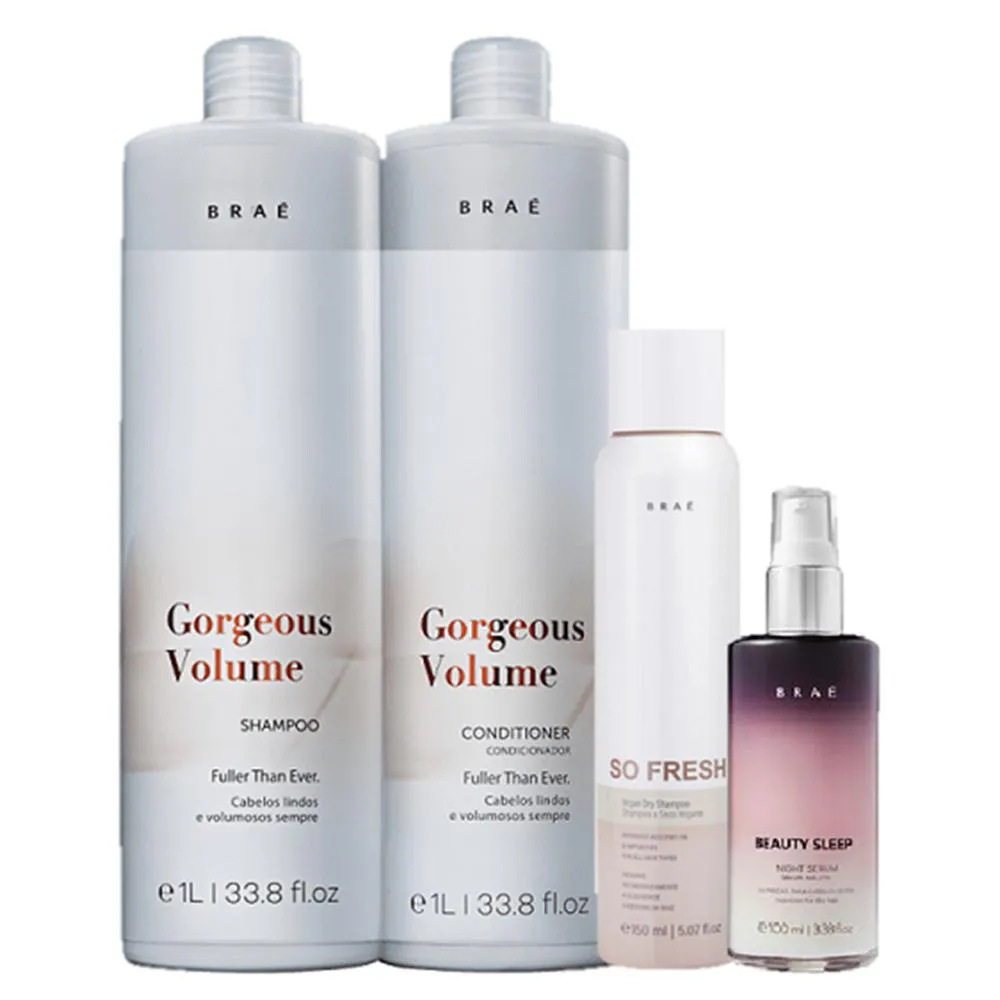Braé Gorgeous Volume Duo 1L Beauty Sleep 100ml E So Fresh 150ml