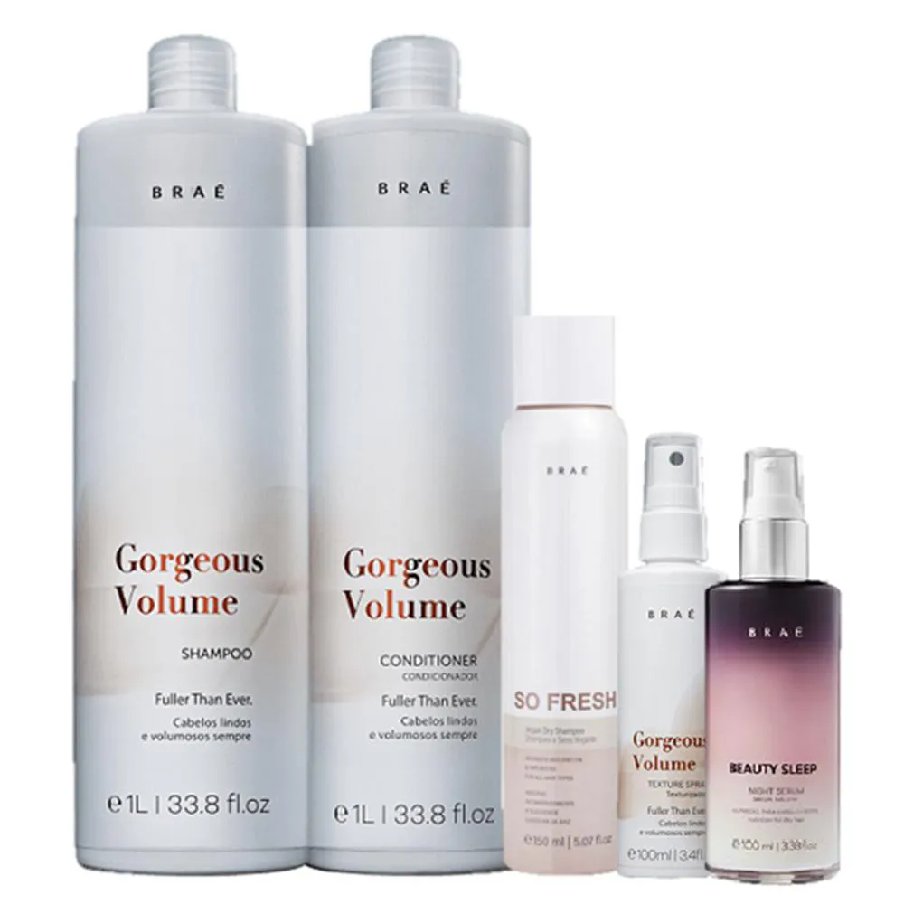 Braé Gorgeous Volume Duo 1L Spray 100ml Beauty Sleep 100ml E So Fresh 150ml