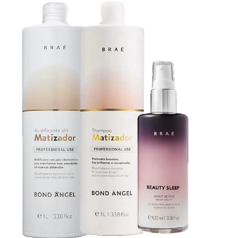 Braé Bond Angel Matizador Duo Salon E Beauty Sleep 100ml