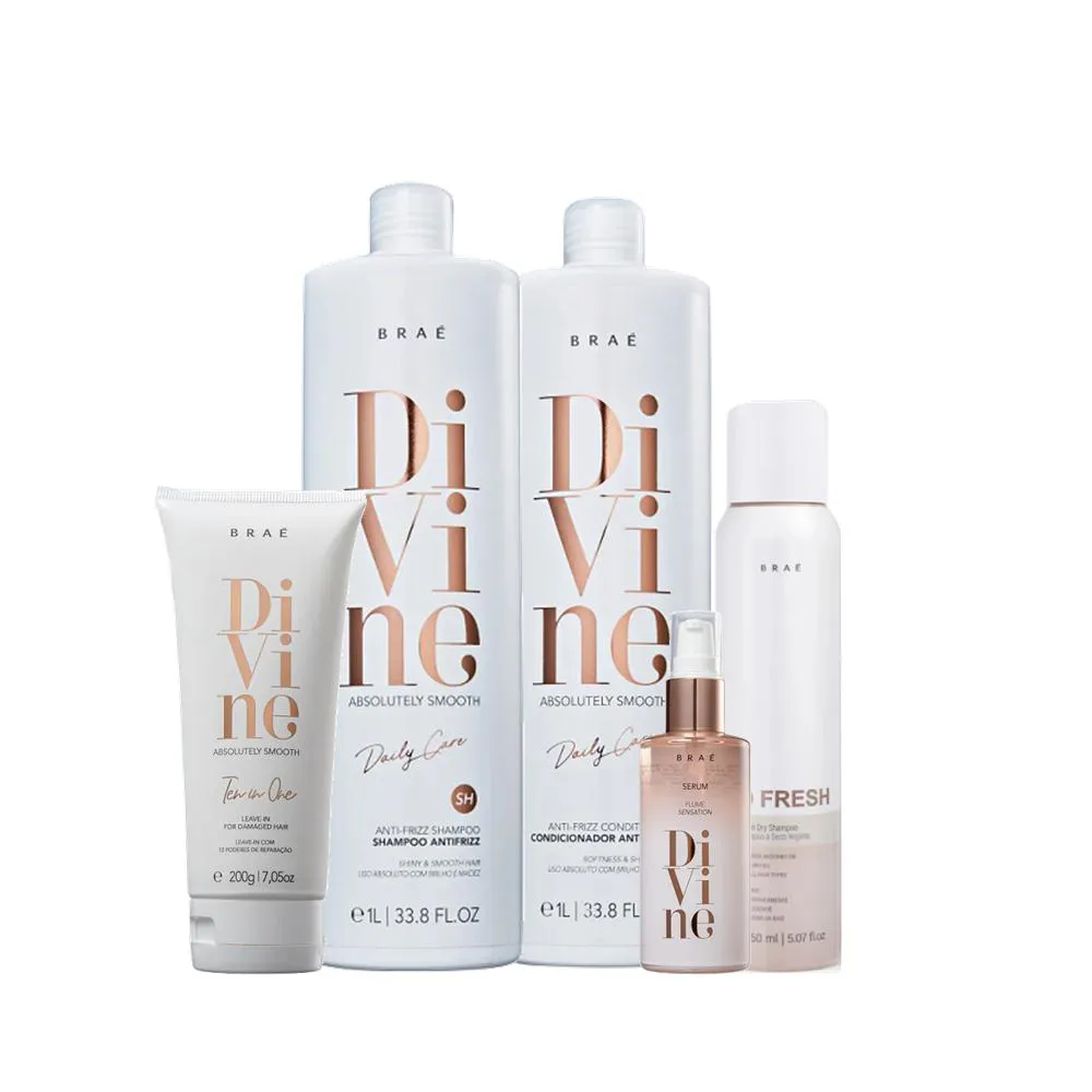 Braé Divine Duo 1L Leave - In 200G Plume 60ml E So Fresh 150ml