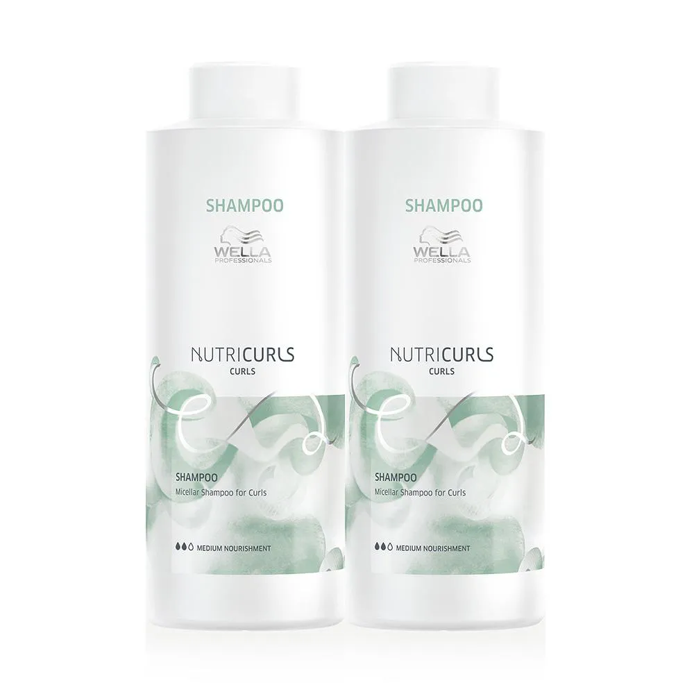 Kit Wella Professionals Nutricurls - Shampoo 1L (2 Unidades)