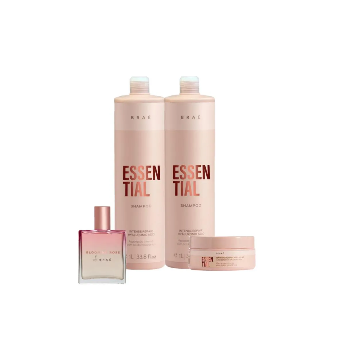Kit Braé Essential Blooming  Litro  (3 Produtos)