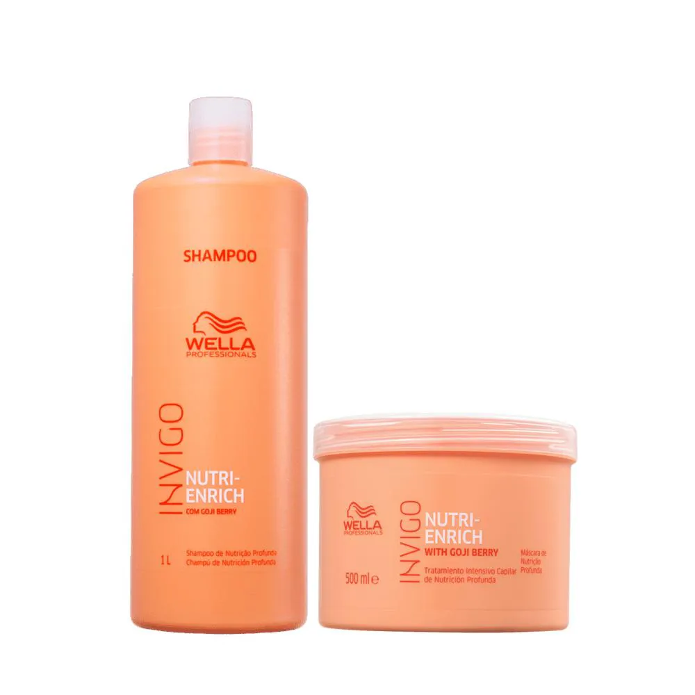 Kit Wella Professionals Invigo Nutri - Enrich Salon Dupla (2 Produtos)