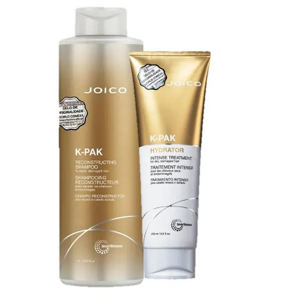 Joico K - Pak Shampoo 1L Hidratação 250ml
