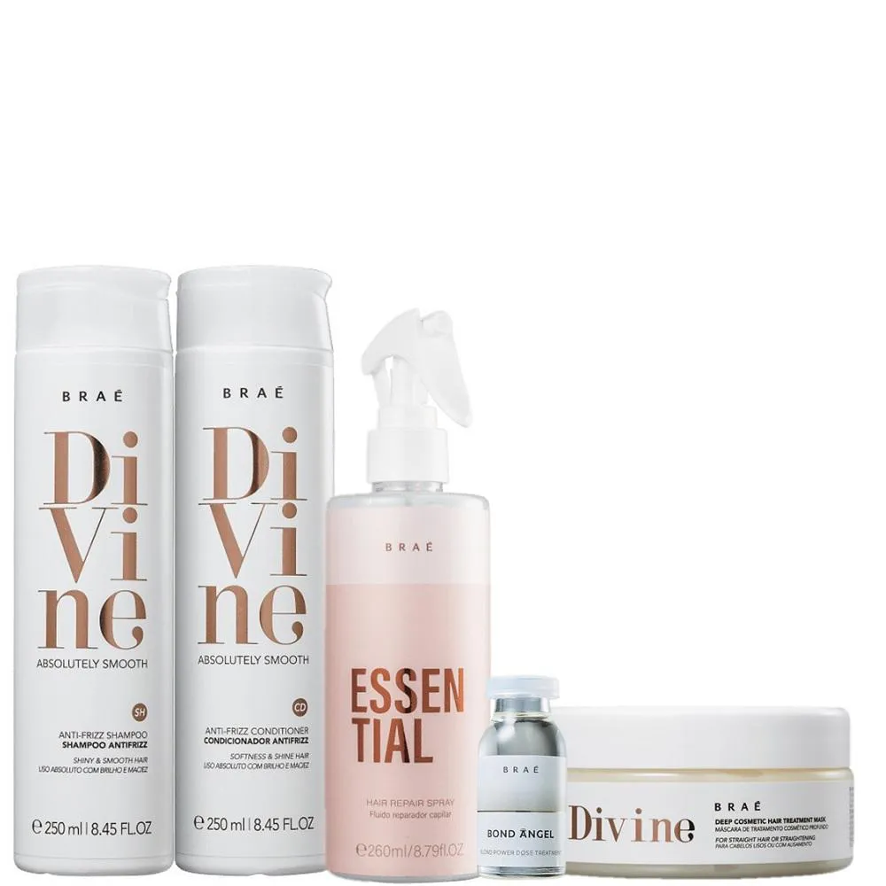 Kit Braé Divine Essential Bond Power (5 Produtos)