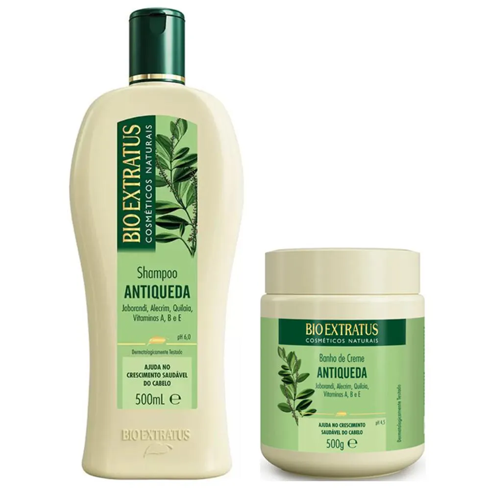 Bio Extratus Jaborandi Antiqueda Shampoo 500ml+Mascara 500G