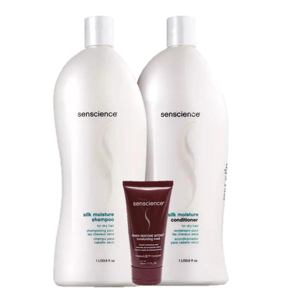 Senscience Silk Moisture Duo 1L E Inner Restore Intensif Moisturizing Mask 50ml