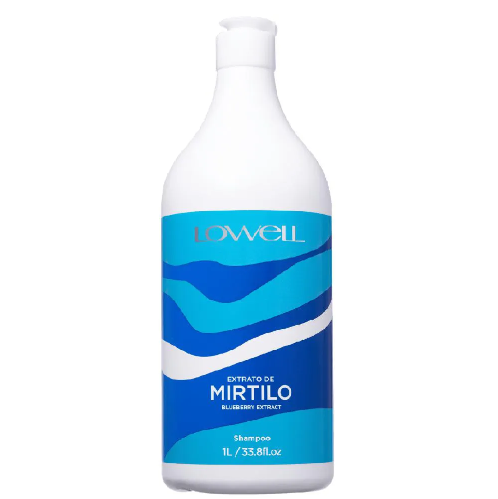 Lowell Extrato De Mirtilo Shampoo 1L