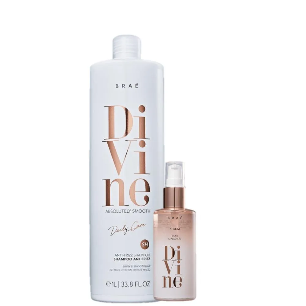 Kit Braé Divine Efeito Liso Duradouro (2 Produtos)