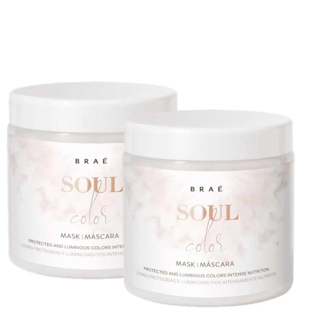 Kit Braé Soul Color - Mascara 500G (2 Unidades)