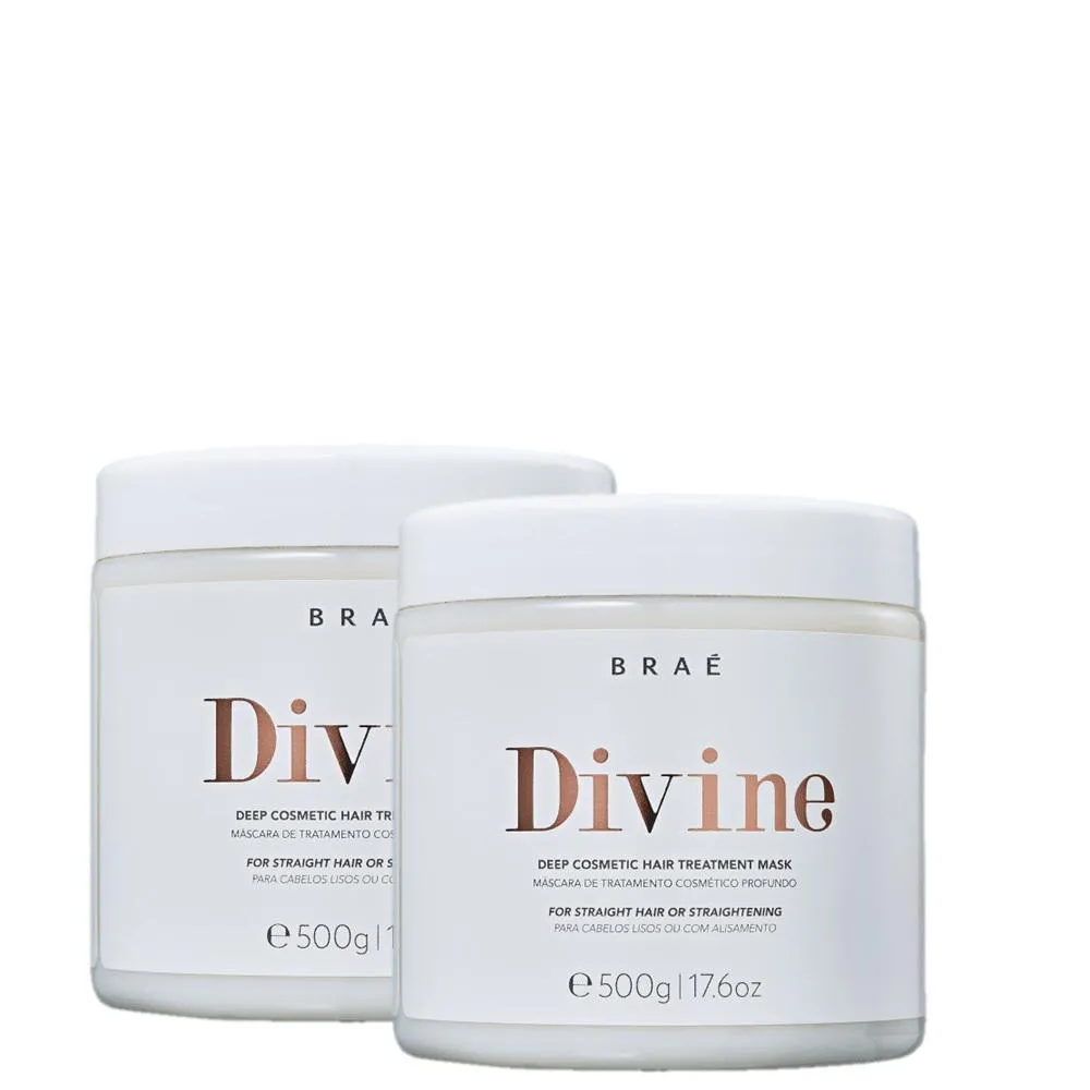 Kit Braé Divine - Mascara Capilar 500G (2 Unidades)