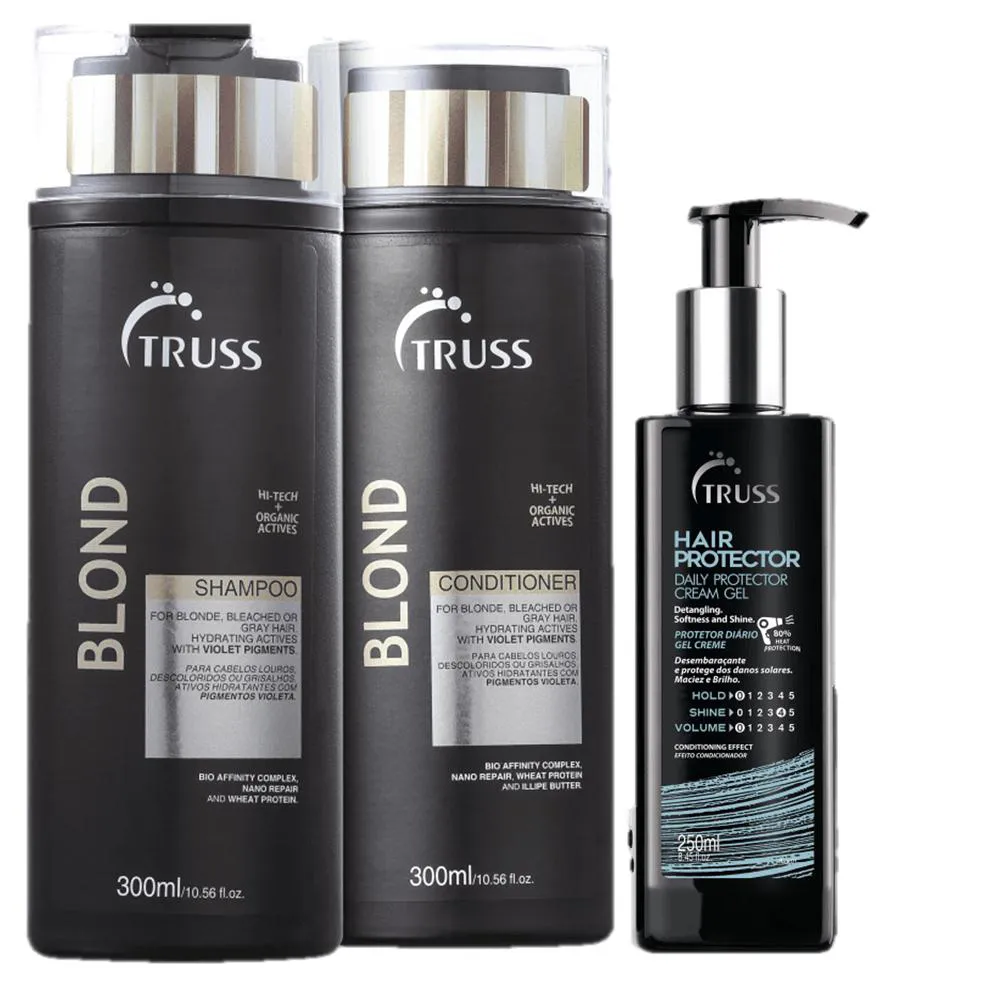 Kit Truss Blond Protecao (3 Produtos)