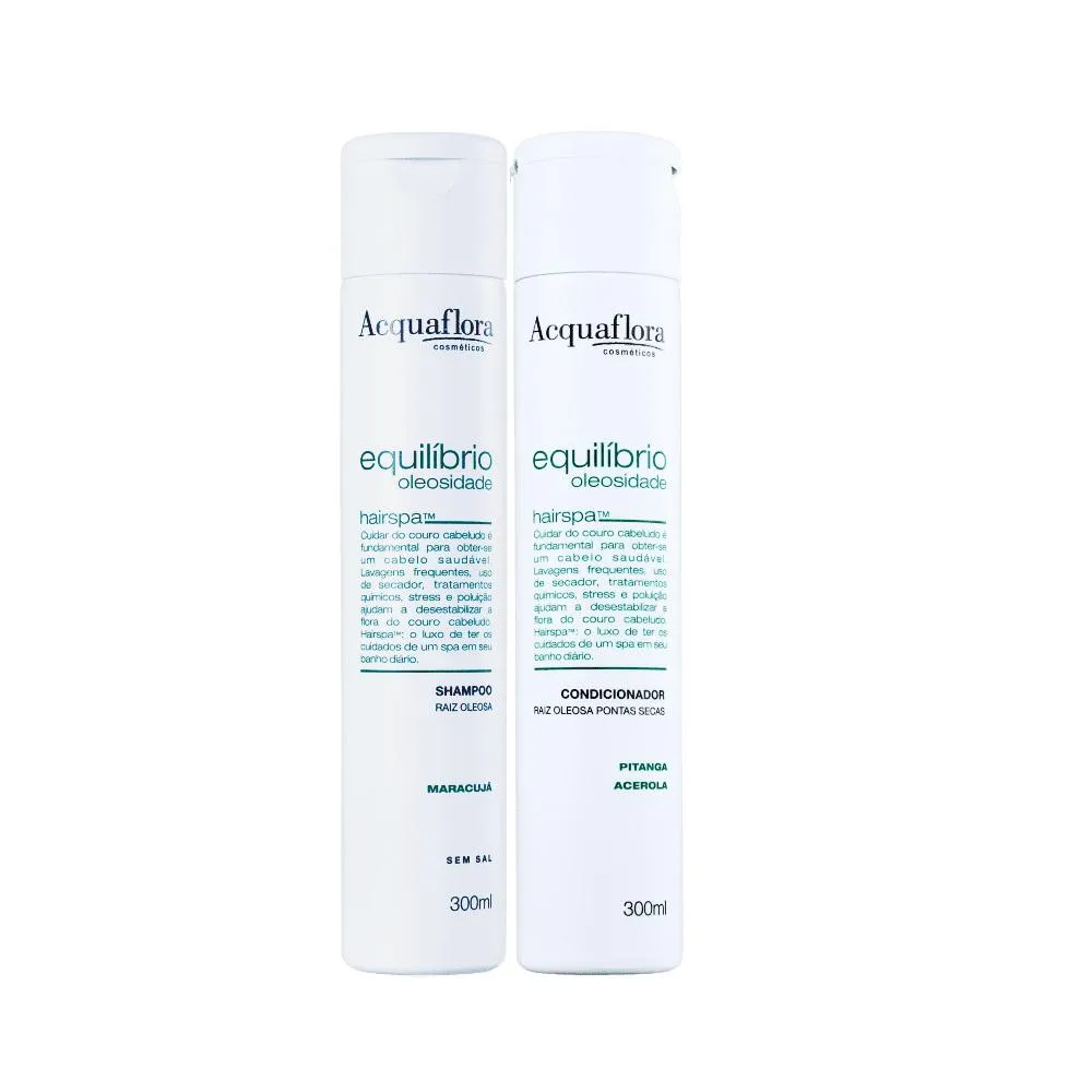KIT ACQUAFLORA EQUILíBRIO OLEOSIDADE DUO (2 PRODUTOS)