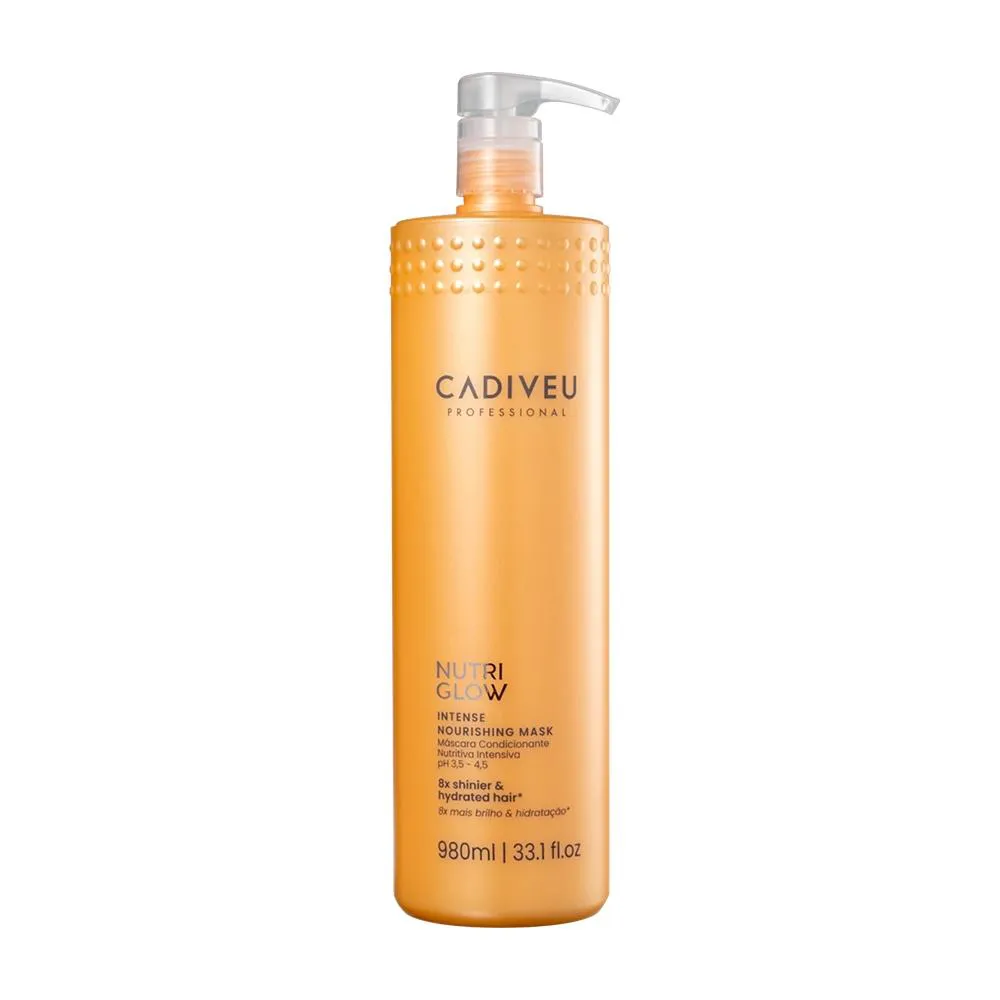 CADIVEU PROFESSIONAL NUTRI GLOW - MáSCARA NUTRITIVA CONDICIONANTE 980ML