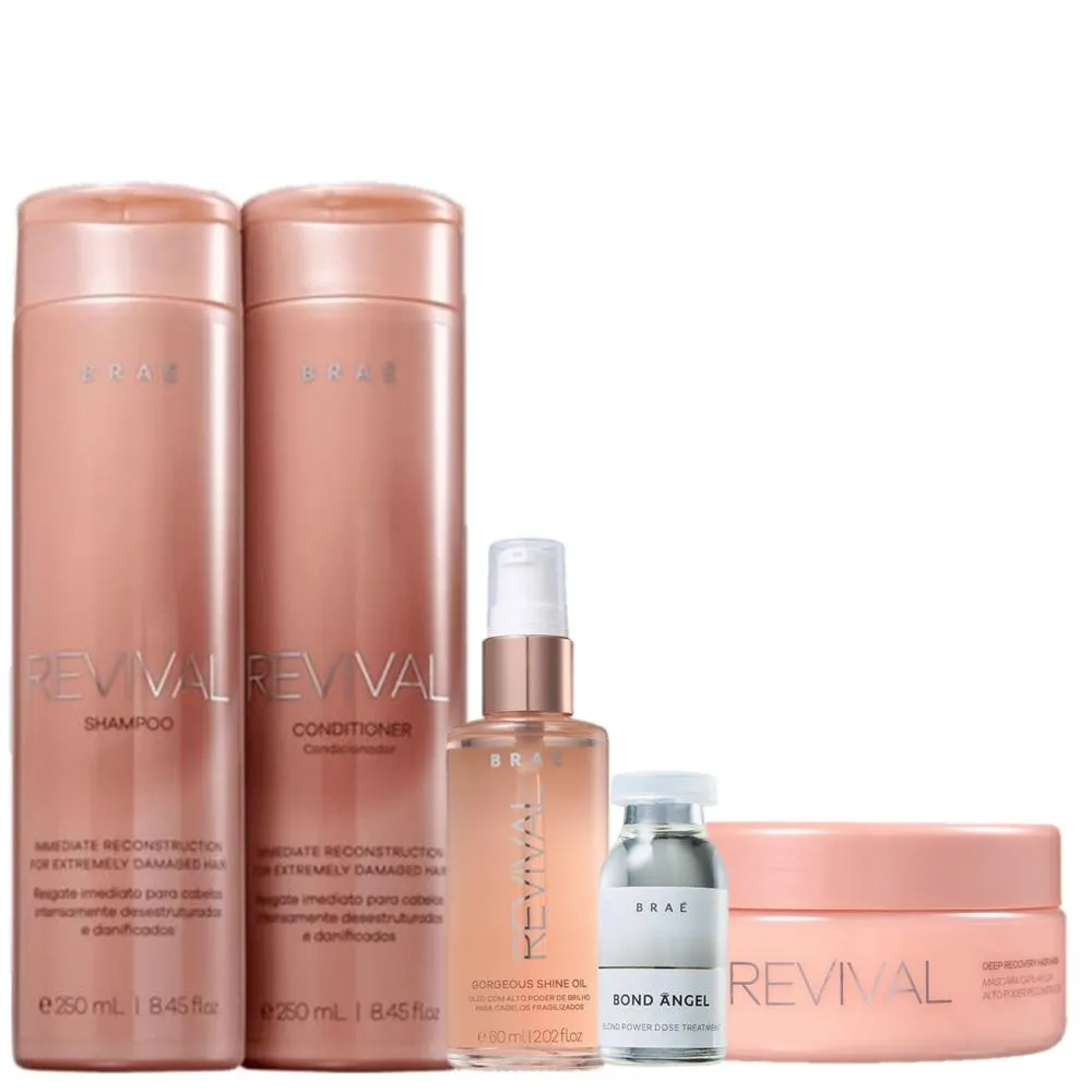 Kit Braé Revival Blond Power (5 Produtos)