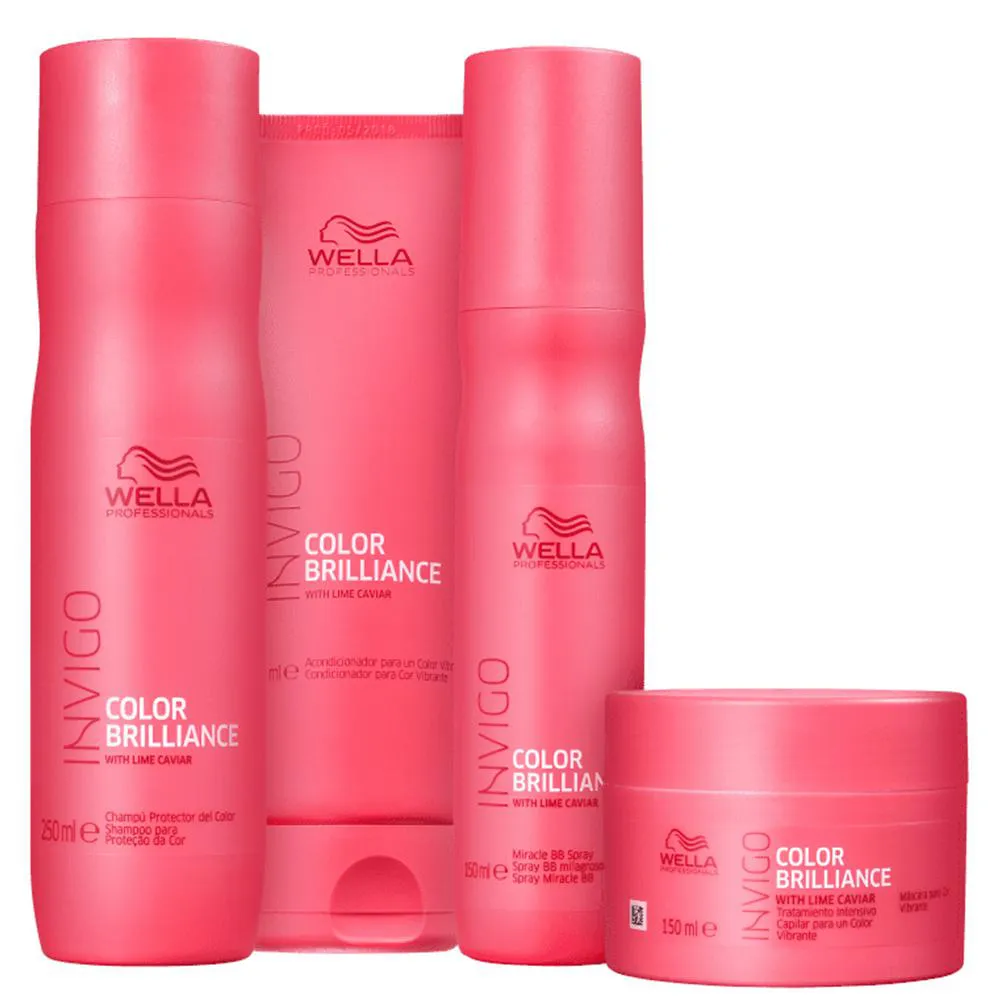 Wella Professionals Invigo Color Brilliance Home Care (4 Produtos)