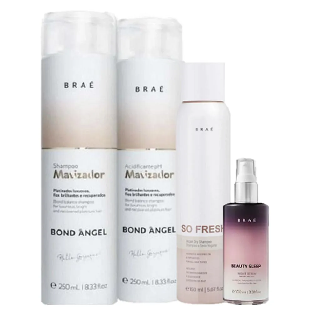 Braé Bond Angel Matizador Duo Home Care Beauty Sleep 100ml E So Fresh 150ml