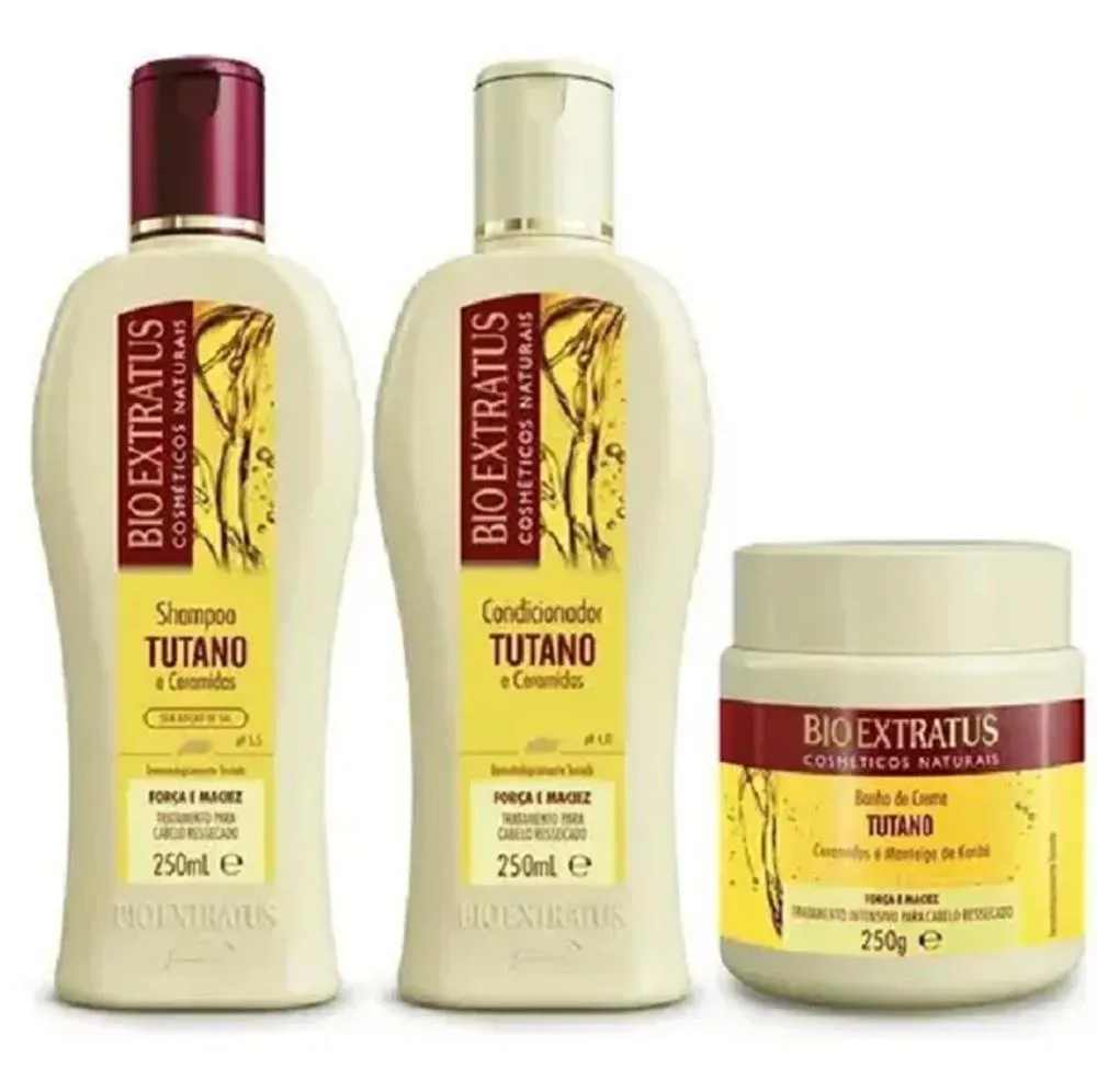 BIO EXTRATUS TUTANO TRIO (SHAMPOO+COND+MASCARA 250G)