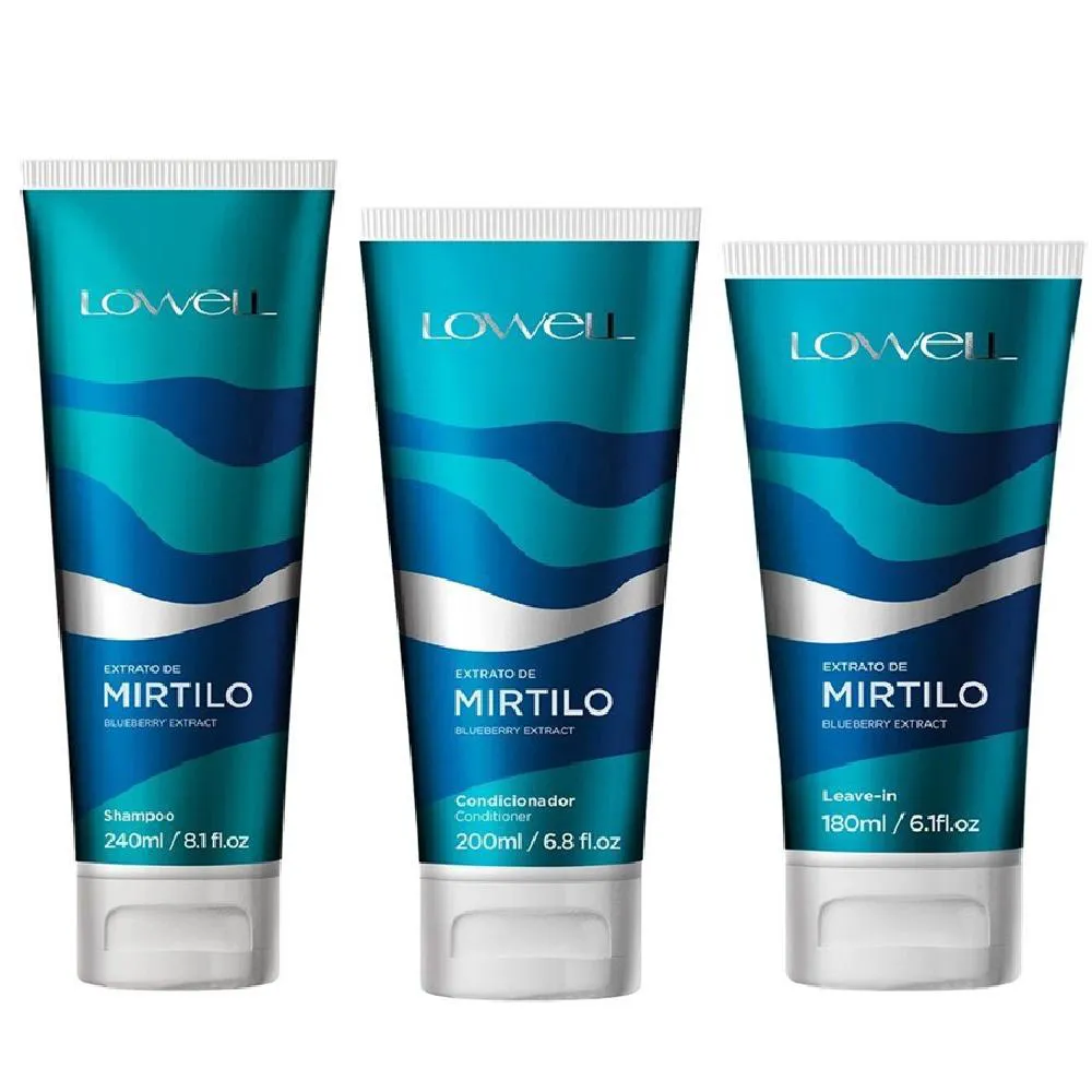 LOWELL EXTRATO DE MIRTILO DUO HOME CARE E LEAVE IN 180ML