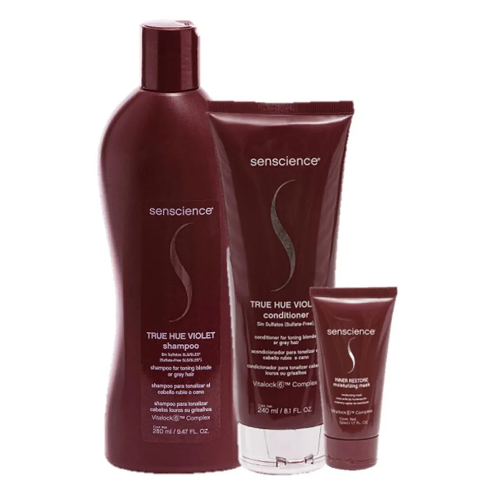 Senscience True Hue Violet Duo Home Care E Inner Restore Moisturizing Mask 50ml