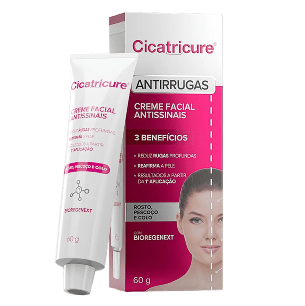 CICATRICURE ANTISSINAIS CREME ANTI IDADE 50G