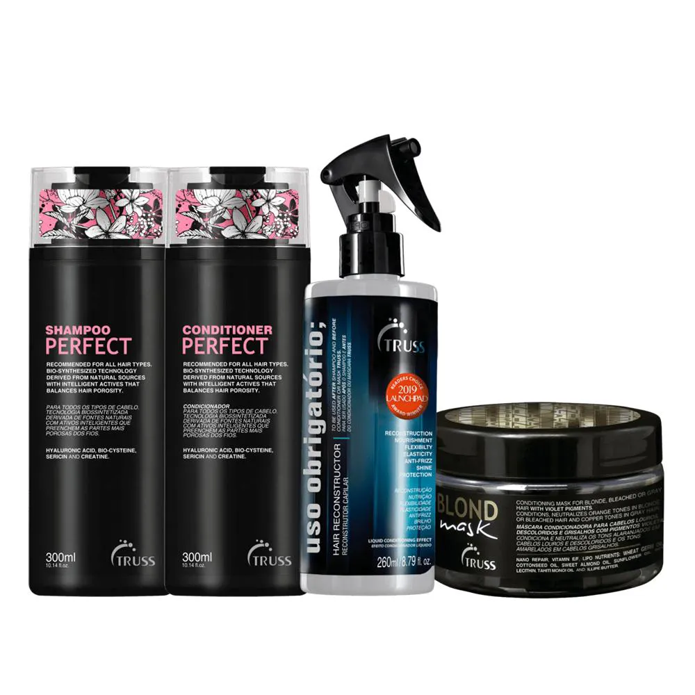 Truss Perfect Duo 300ml Mascara Blond 180G Uso Obrigatorio 260ml