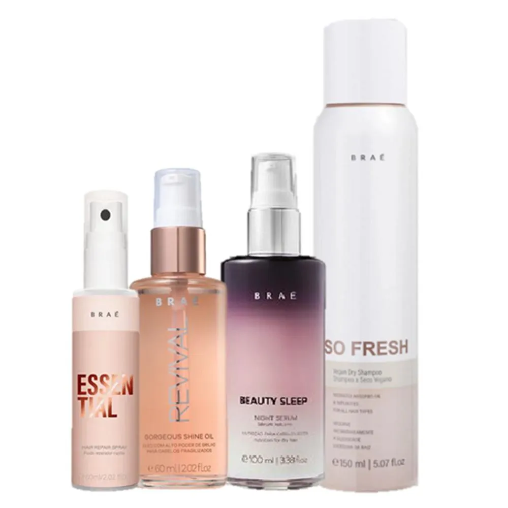 Braé Mini Essential Oil Revival 60ml Beauty Sleep 100ml E So Fresh 150ml