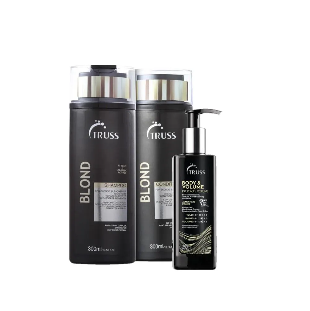 Kit Truss Blond Body (3 Produtos)